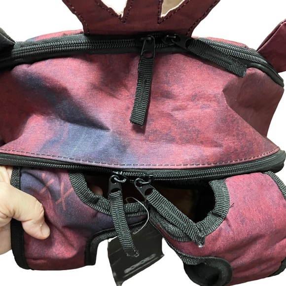 Five Nights At Freddy's Backpack LARGE FOXY FOX Pirate Face School Book Bag NEW - Picture 7 of 13